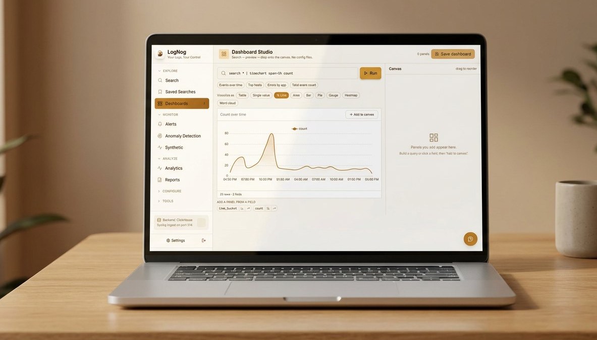 LogNog Dashboard Studio